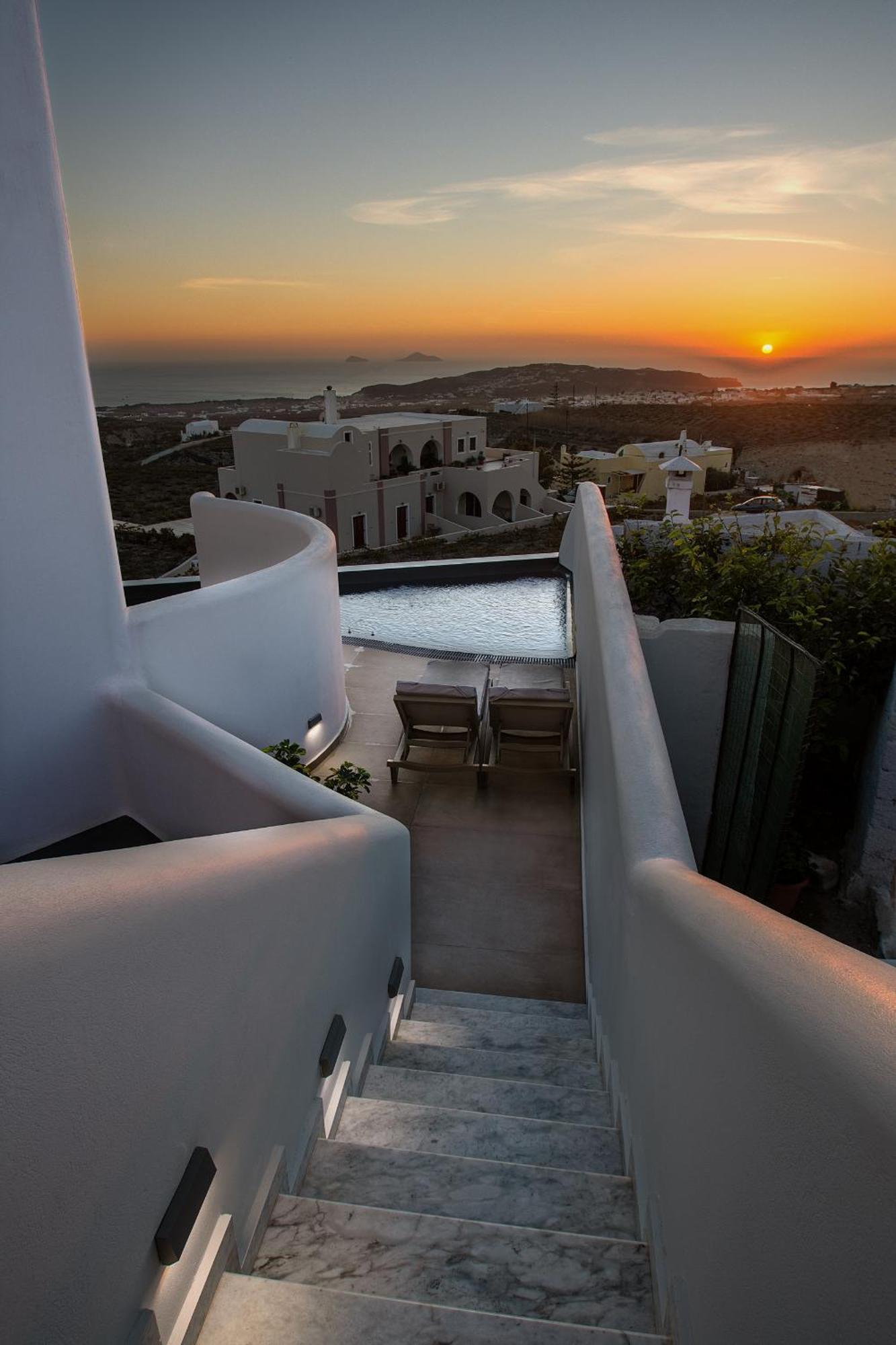 Aegean Blue Suites Pyrgos Kallistis Luaran gambar