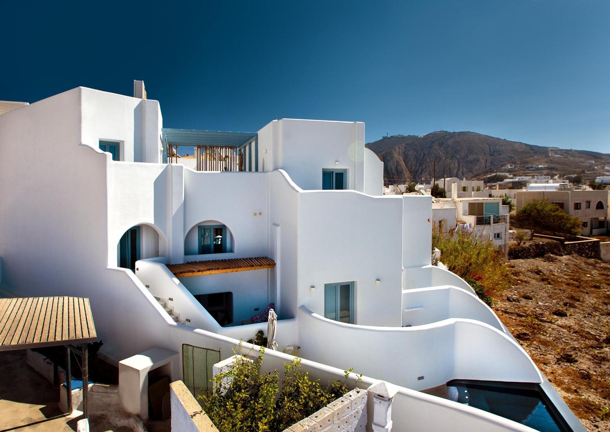 Aegean Blue Suites Pyrgos Kallistis Luaran gambar